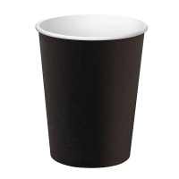 ProNappe Kartonnen Beker zwart 20cl (15 stuks) 404838