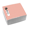 ProNappe papieren servetten 2-laags vichy 38 x 40 cm (40 stuks) 404812 - 1