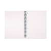 Pukka Pads Jotta Metallic Squared notitieboek A4 geruit 80 grams met spiraal 100 vel 200443 Pukka Pads Jotta Metallic Squared notitieboek A4 geruit 80 grams met spiraal 100 vel 200443 - 2