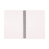 Pukka Pads Jotta Metallic Squared notitieboek A5 geruit 80 grams met spiraal 100 vel 200445 Pukka Pads Jotta Metallic Squared notitieboek A5 geruit 80 grams met spiraal 100 vel 200445 - 2