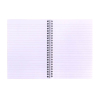 Pukka Pads Jotta Metallic notitieboek A5 gelinieerd 80 grams met spiraal 100 vel 200444 Pukka Pads Jotta Metallic notitieboek A5 gelinieerd 80 grams met spiraal 100 vel 200444 - 2