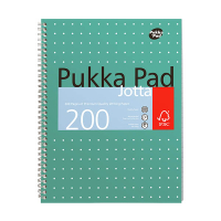 Pukka Pads Jotta Metallic spiraalschrift A4 gelijnd 80 g/m² 100 vellen 200442