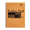 Pukka Pads Kraft Jotta notitieboek A4 gelinieerd 80 grams met spiraal 100 vel 200456 Pukka Pads Kraft Jotta notitieboek A4 gelinieerd 80 grams met spiraal 100 vel 200456 - 1