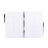 Pukka Pads Projectboek Metallic Squared notitieboek A4 geruit 80 grams met spiraal 100 vel 200447 Pukka Pads Projectboek Metallic Squared notitieboek A4 geruit 80 grams met spiraal 100 vel 200447 - 2