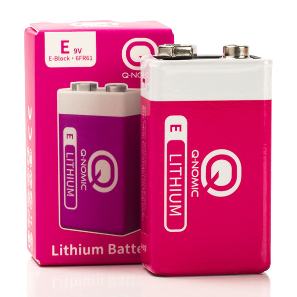 Q-Nomic 6FR61 9V E-Block batterij (1 stuk) AQN00004 - 1