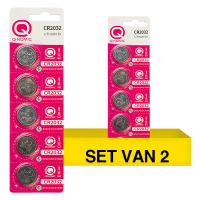 Q-Nomic Power CR2032 3V Lithium knoopcelbatterij 10 stuks AQN00051