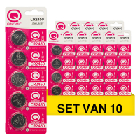 Q-Nomic Power CR2450 3V lithium knoopcelbatterij 50 stuks AQN00064