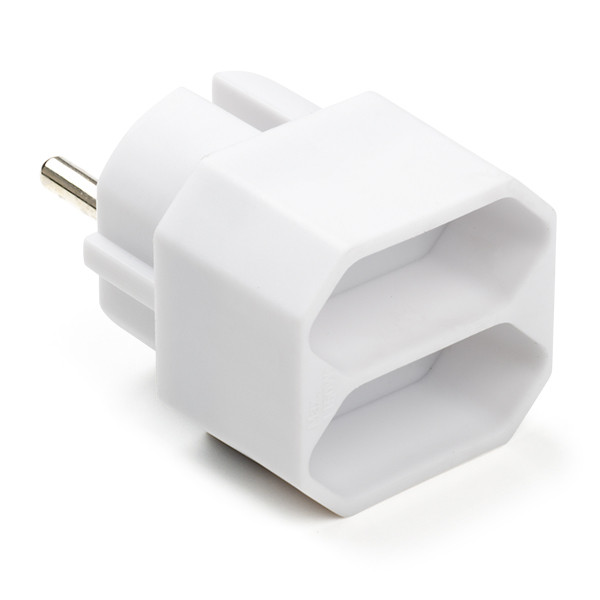 Q-link verloopstekker (Tweeweg, 2.5 A, Wit) 0011045 K180102035 - 1