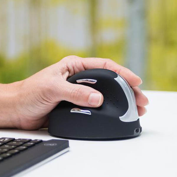 R-Go Tools medium ergonomische draadloze muis linkshandig 298273 - 1