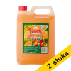 Aanbieding: 2x Raak limonadesiroop sinaasappel (5000 ml) 423438 - 1