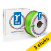 Aanbieding: 3x REAL filament fluogroen 1,75 mm PLA 1 kg 135610 - 1