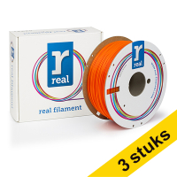 Aanbieding: 3x REAL filament fluorescerend oranje 1,75 mm PLA 1 kg