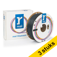 Aanbieding: 3x REAL filament grijs 1,75 mm PLA 1 kg
