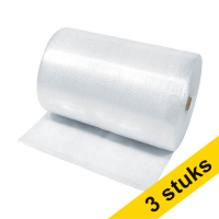 Aanbieding: 3x Raadhuis luchtkussenfolie transparant (100 cm x 100 m) 209015