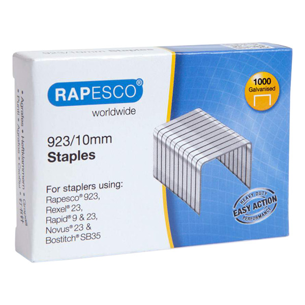 Rapesco 23/10 nietjes gegalvaniseerd (1000 stuks) 1237 226816 - 1