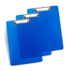 Rapesco klembord transparant blauw A4 staand (3 stuks) 221673 - 1