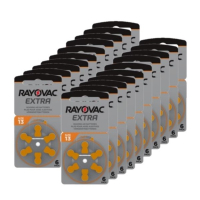 Rayovac Extra Advanced 13 / PR48 / batterij oranje voordeelpak 120 stuks ARA00132