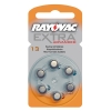 Rayovac extra advanced 13 gehoorapparaat batterij 6 stuks (oranje) PR48 204801