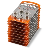 Rayovac extra advanced 13 voordeelpak 60 stuks (oranje)  204805