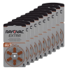 Rayovac extra advanced 312 voordeelpak 60 stuks (bruin)