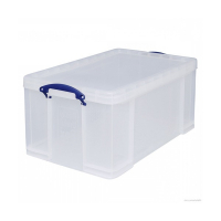 Really Useful Box transparante opbergbox 64 liter 200422