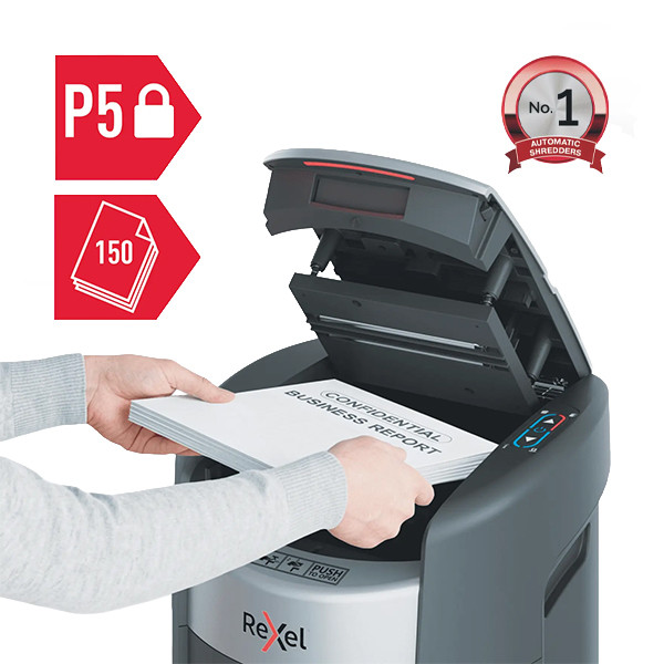 Rexel ShredMax Auto+ 150M papierversnipperaar microsnippers 208311 - 3