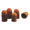 Rexel Velos vingerhoedjes nr. 1 donkeroranje 19 mm (10 stuks) 208395 - 1