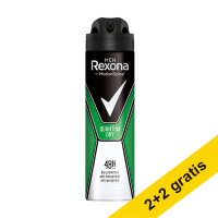 Aanbieding: 4x Rexona Dry Quantum for Men deodorant spray (150 ml) SRE00398