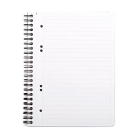 Rhodia Greenbook spiraalblok A5+ 90 g/m² 80 vellen gelinieerd zwart 404701