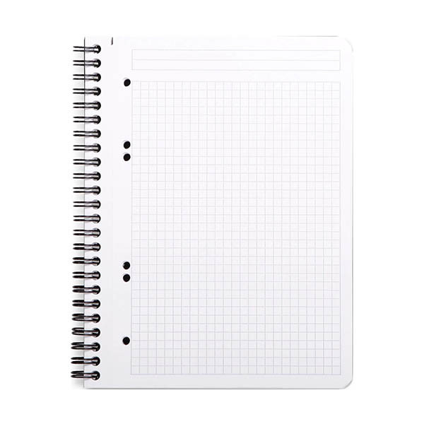 Rhodia Greenbook spiraalblok A5+ 90 g/m² 80 vellen geruit 5 mm zwart 404700 - 1