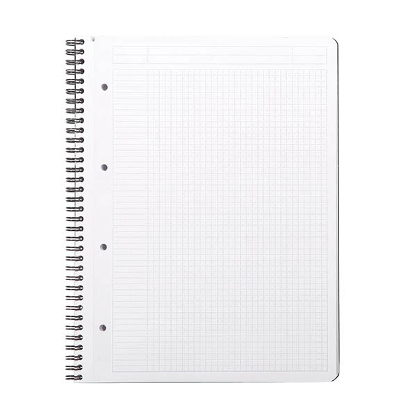Rhodia Greenbook spiraalschrift A4+ 90 g/m² 80 vellen geruit 5 mm zwart 404580 - 1
