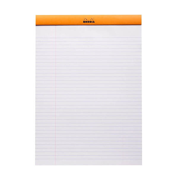 Rhodia cursusblok A4 gelijnd 80 g/m² 80 vellen 404696 - 1
