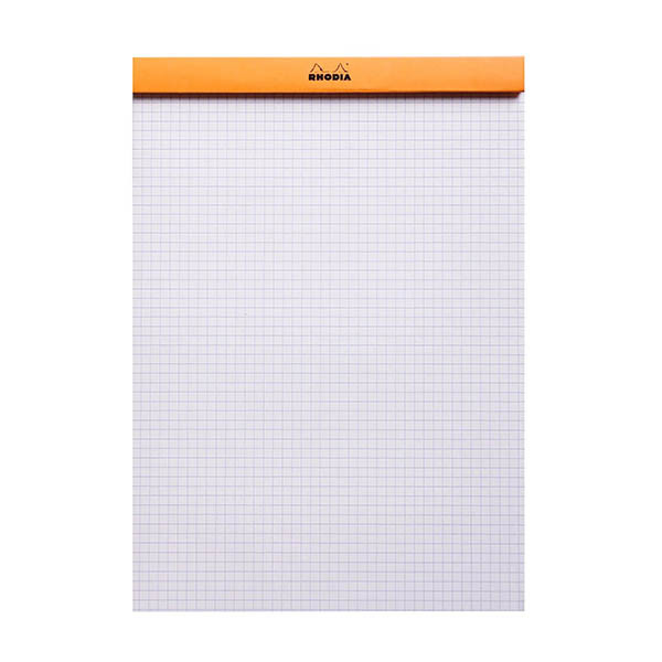 Rhodia cursusblok A4 geruit 5 mm 80 g/m² 80 vellen 404552 - 1