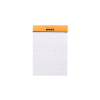 Rhodia cursusblok A7 geruit 5 mm 80 g/m² 80 vellen (oranje cover) 404556 - 1