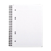 Rhodia spiraalschrift A5+ 90 g/m² 80 vellen geruit 5 mm zwart 404579 - 1