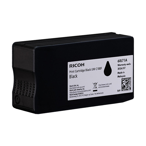 Ricoh 408517 inktcartridge zwart (origineel) 408517 067268 - 1