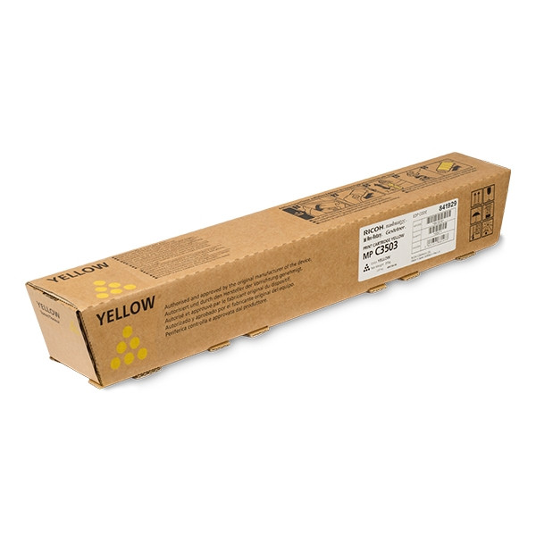 Ricoh MP C2503 toner geel (origineel) 841929 073552 - 1