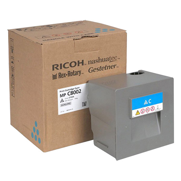 Ricoh MP C8002 toner cyaan (origineel) 841787 842150 073642 - 1