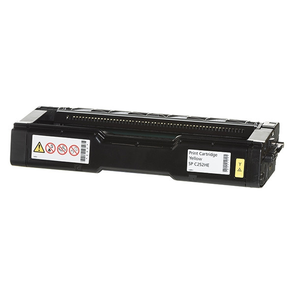 Ricoh SP C252HE toner geel hoge capaciteit (origineel) 407719 067028 - 1