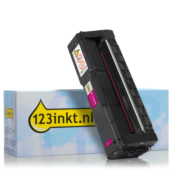 Ricoh SP C252HE toner magenta hoge capaciteit (123inkt huismerk) 407718C 067027 - 1