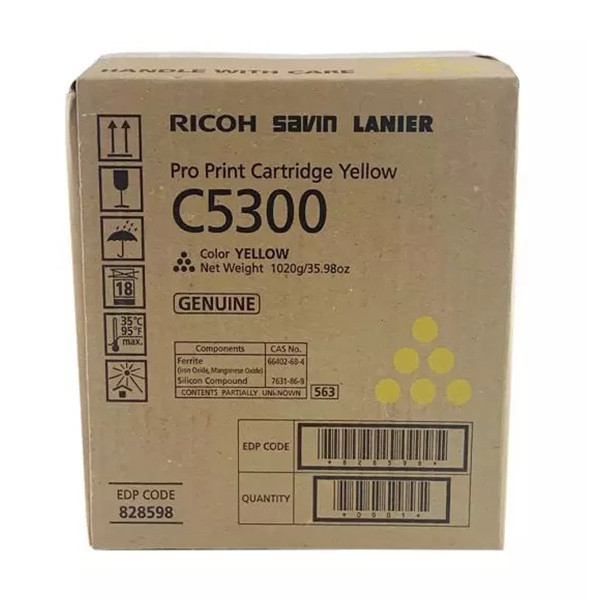 Ricoh Type C5300 toner geel (origineel) 828602 067266 - 1