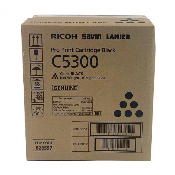 Ricoh Type C5300 toner zwart (origineel) 828601 067260 - 1