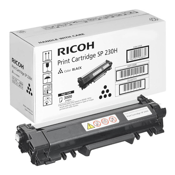 Ricoh Type SP 230H toner zwart hoge capaciteit (origineel) 408294 067154 - 1