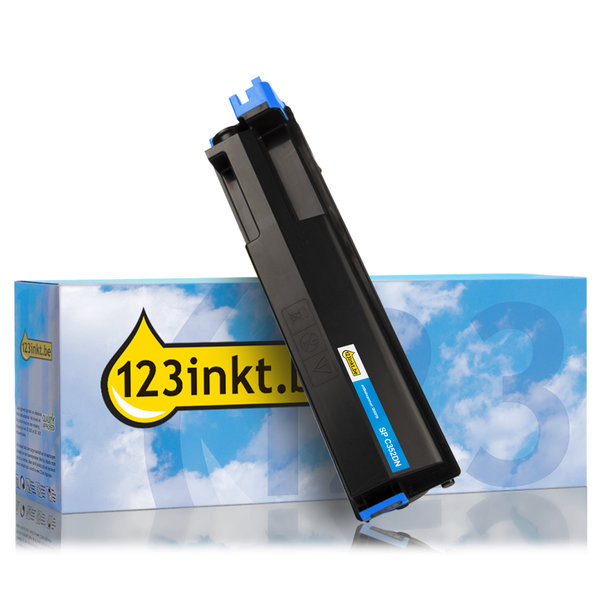 Ricoh Type SP C352DN toner cyaan (123inkt huismerk) 407384C 408216C 066919 - 1