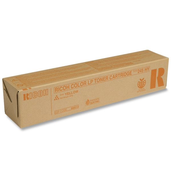 Ricoh type 245 Y toner geel hoge capaciteit (origineel) 888313 074100 - 1