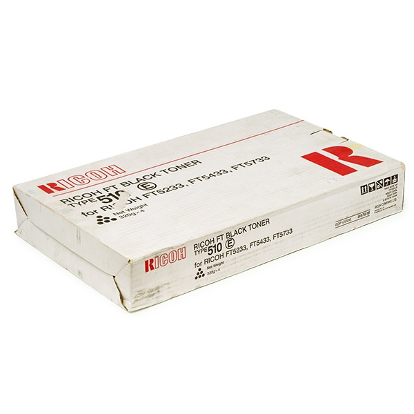 Ricoh type 510 toner zwart 4 stuks (origineel) 887616 074121 - 1