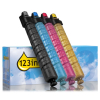 Ricoh type MP C2800/C3300 aanbieding: zwart + 3 kleuren (123inkt huismerk) 125329 - 1