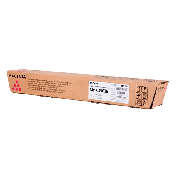 Ricoh type MP C3502E toner magenta (origineel) 841653 841741 842018 073828 - 1