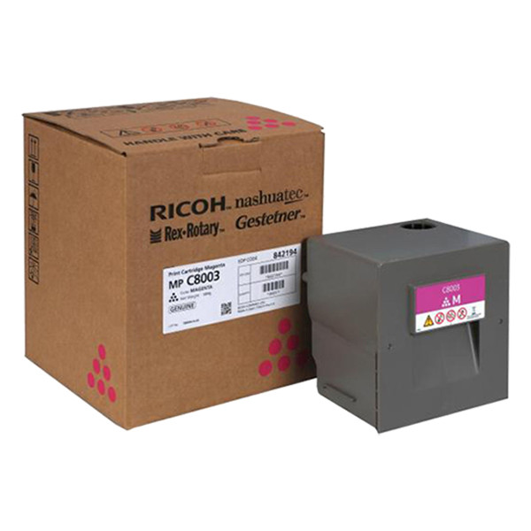 Ricoh type MP C8003 toner magenta (origineel) 842194 066940 - 1