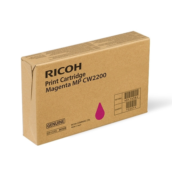 Ricoh type MP CW2200 cartridge magenta (origineel) 841637 067004 - 1